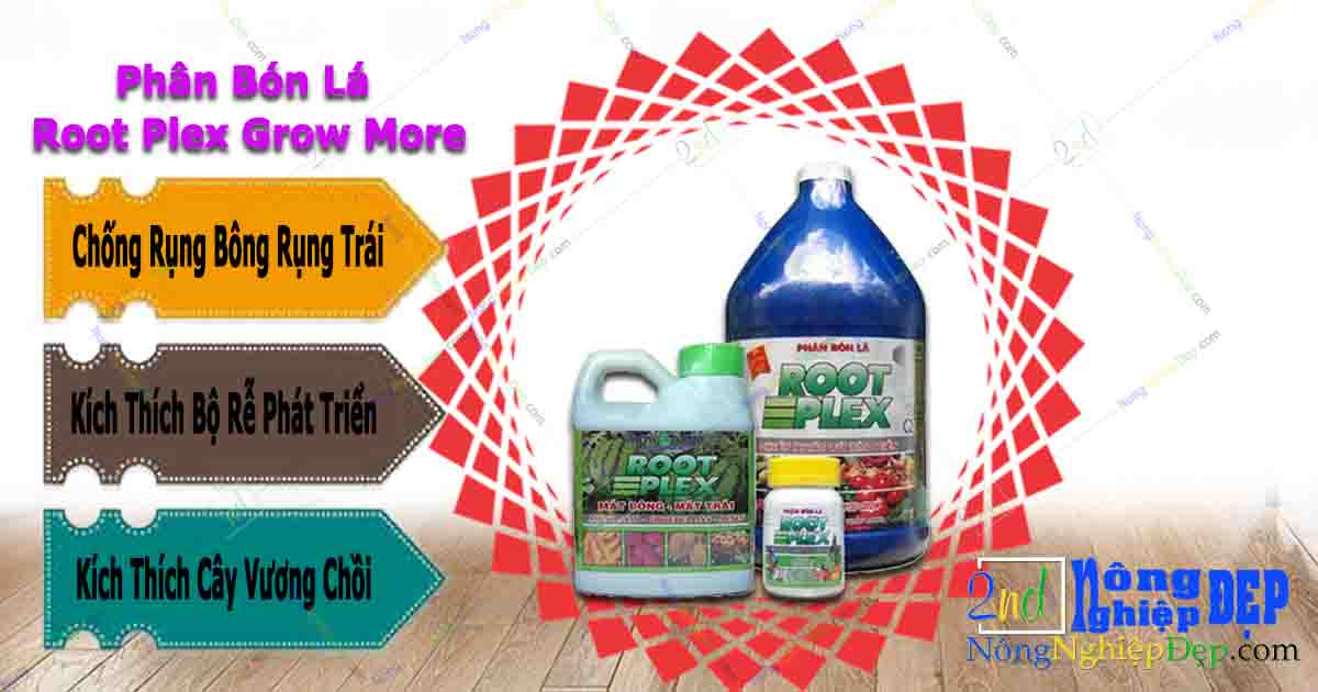 Root Plex - Phân Bón Lá Hữu Cơ Rong Biển - Nông Nghiệp Đẹp
