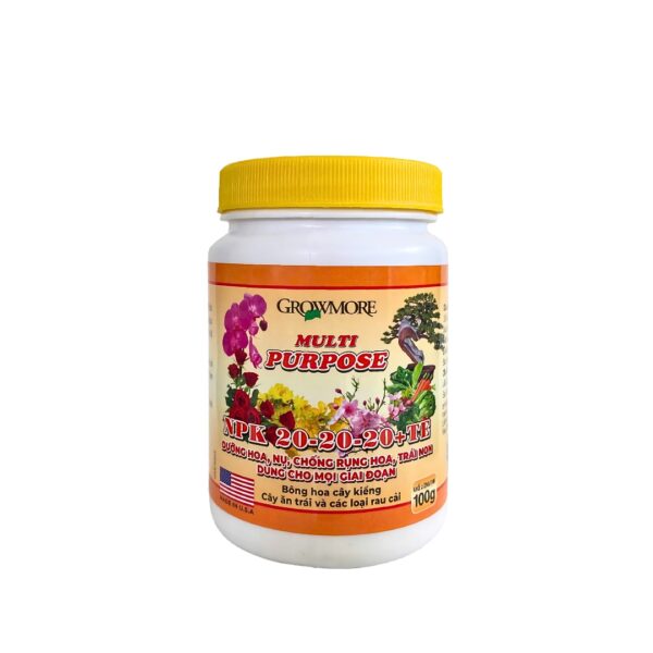 phân bón lá 20-20-20 growmore 100g