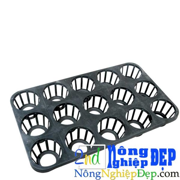Khay Đựng Chậu Lan size 12cm - 12 lỗ - Hình ảnh 2