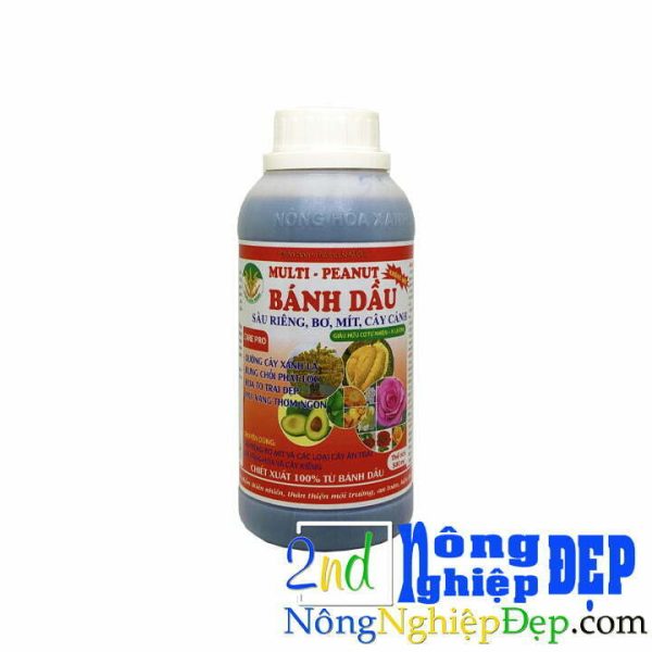 phân bón bánh dầu multi peanut