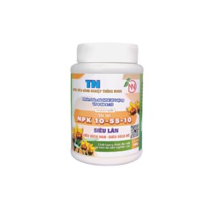 phan bón 10-55-10 tám ngọc 100g