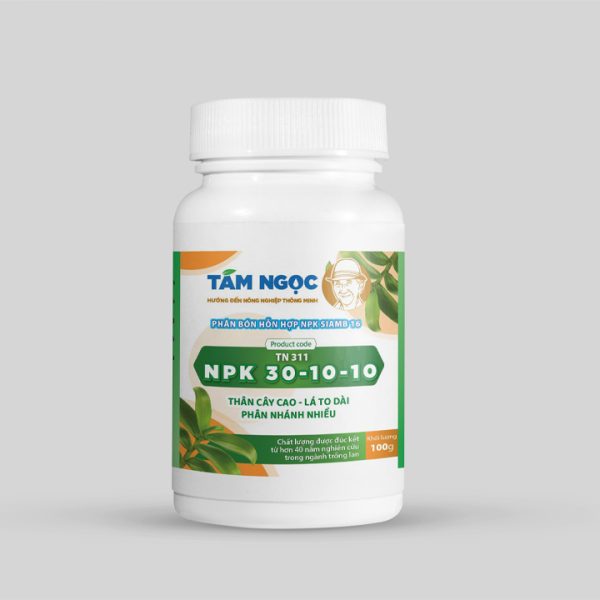 NPK 30-10-10 tám ngọc - 100g