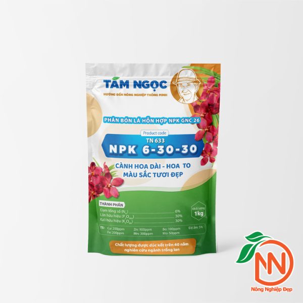 phân bón lá 6-30-30 tám ngọc 1kg