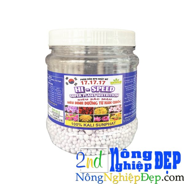Phân Bón NPK 17-17-17 Hi-Speed - Hình ảnh 3