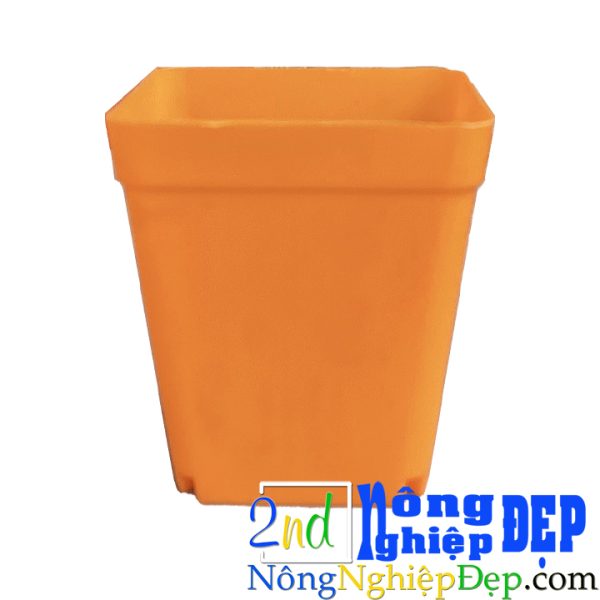 Chậu Nhựa Trồng Cây Mini - Size 7x7x8 Đủ Màu - Hình ảnh 8