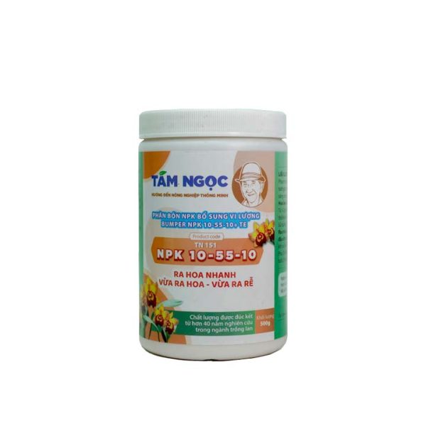 Phân Bón 10-55-10 Tám ngọc 500g