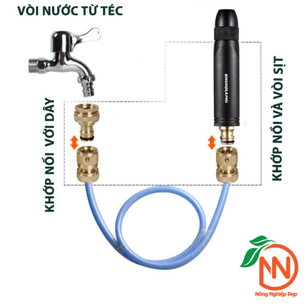 Vòi Xịt Tăng Áp Lực Nước 3 Chế Độ - Hình ảnh 4